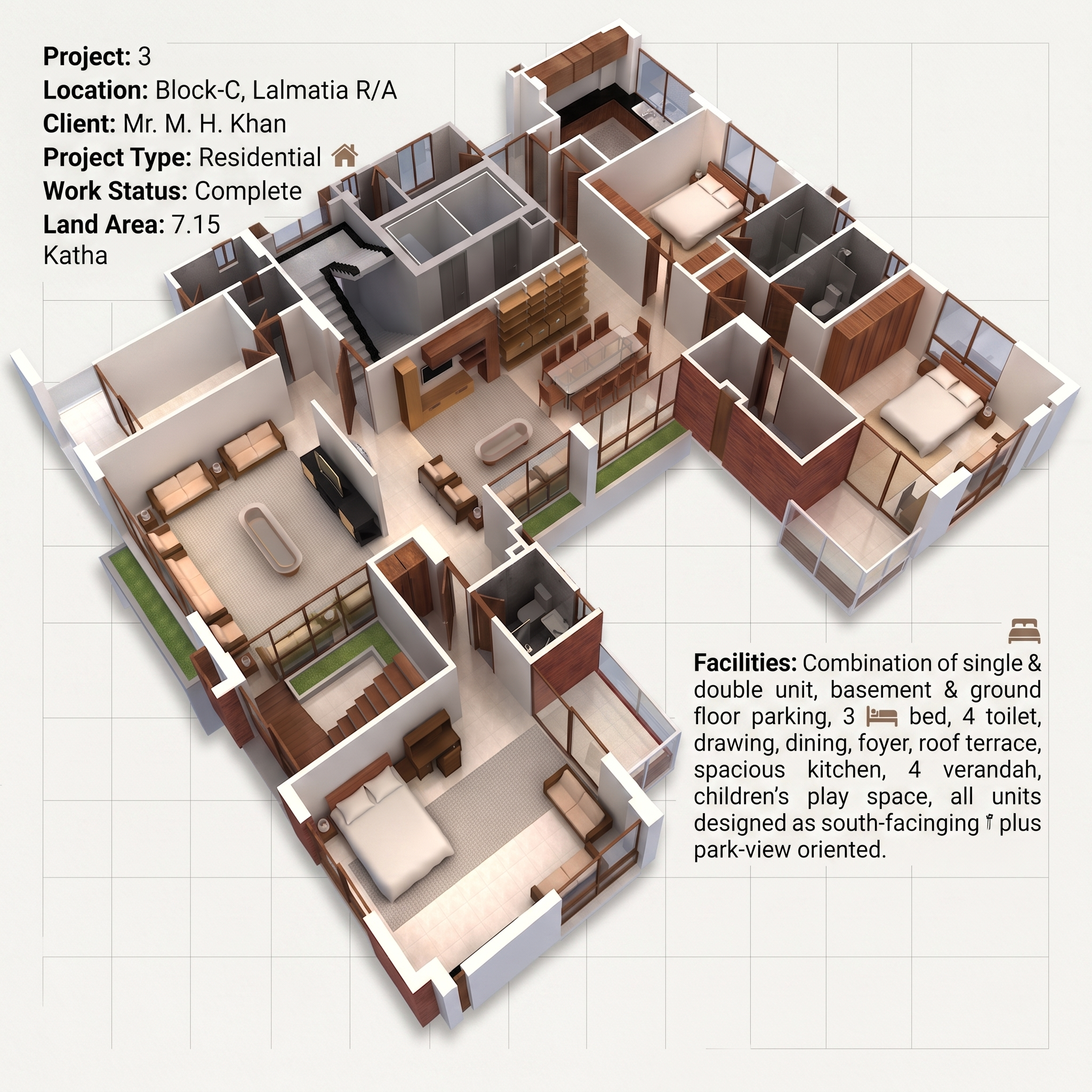 Project Gamma foundation and groundwork preparation